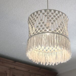 Aurora Macramé Pendant