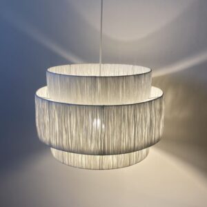 Pearl Raffia Pendant